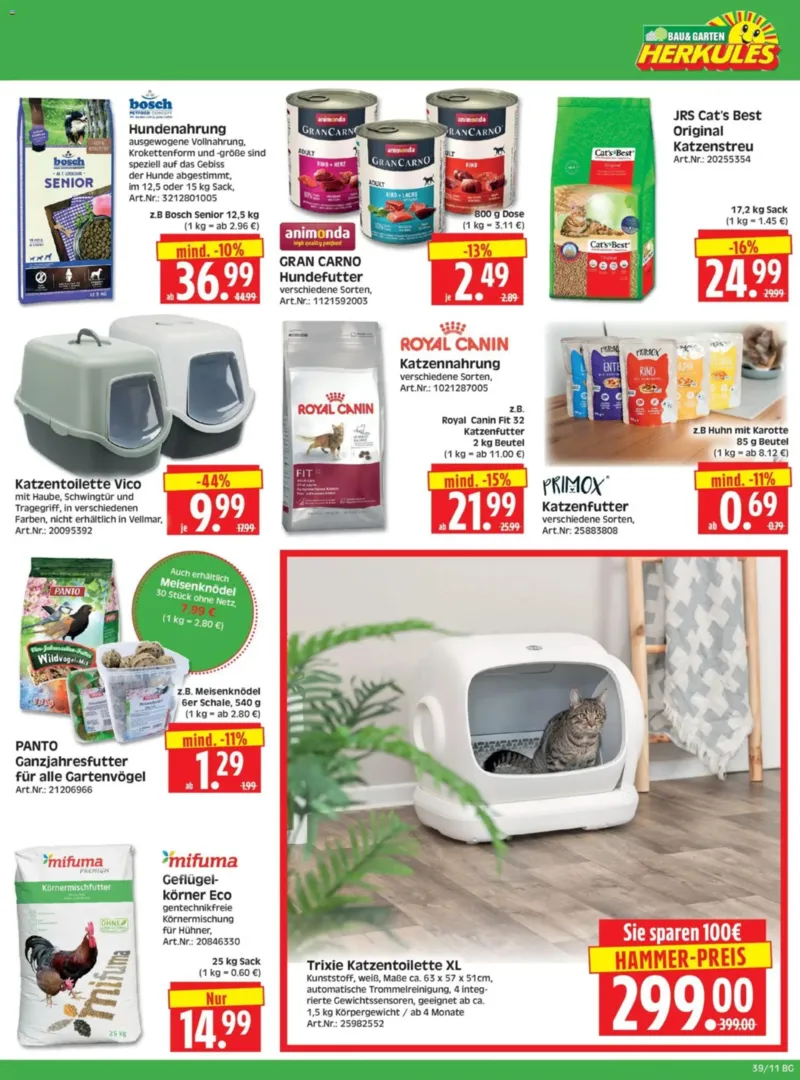 Herkules Baumarkt Prospekt vom 21.09.2026, Seite 11
