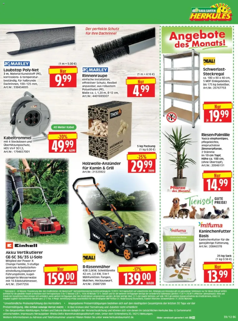 Herkules Baumarkt Prospekt vom 21.09.2026, Seite 12