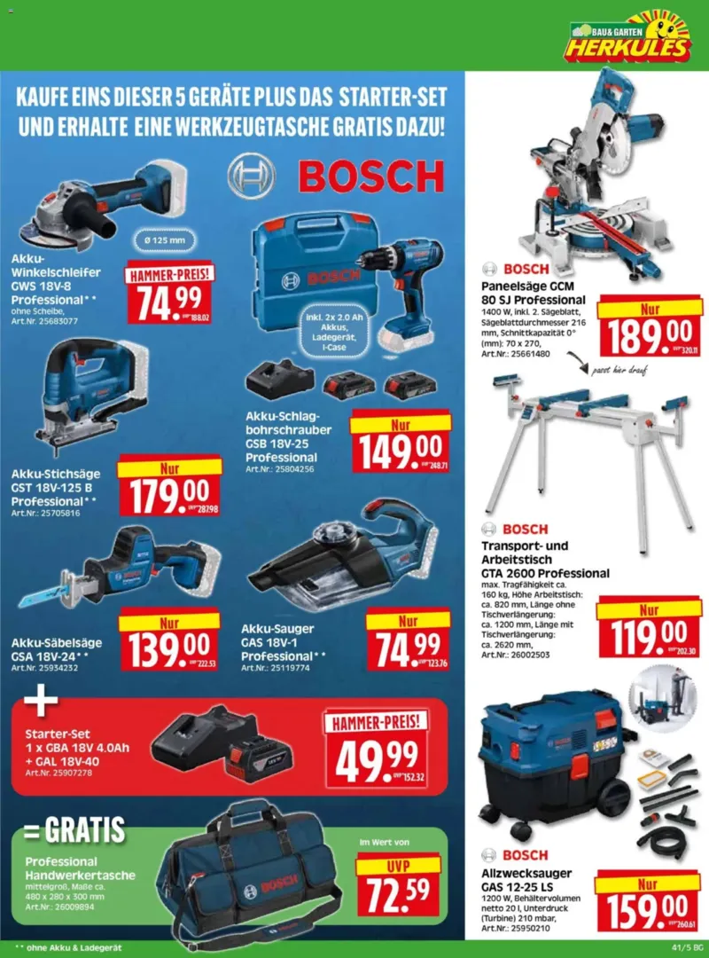 Herkules Baumarkt Prospekt vom 05.10.2026, Seite 5