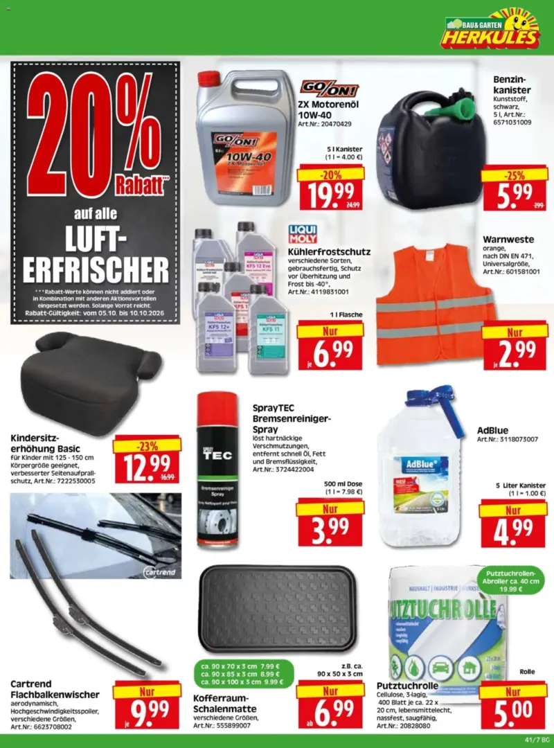 Herkules Baumarkt Prospekt vom 05.10.2026, Seite 7