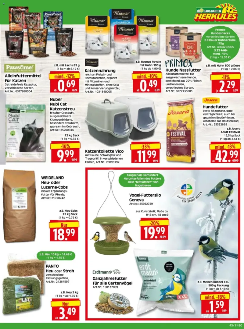 Herkules Baumarkt Prospekt vom 19.10.2026, Seite 11