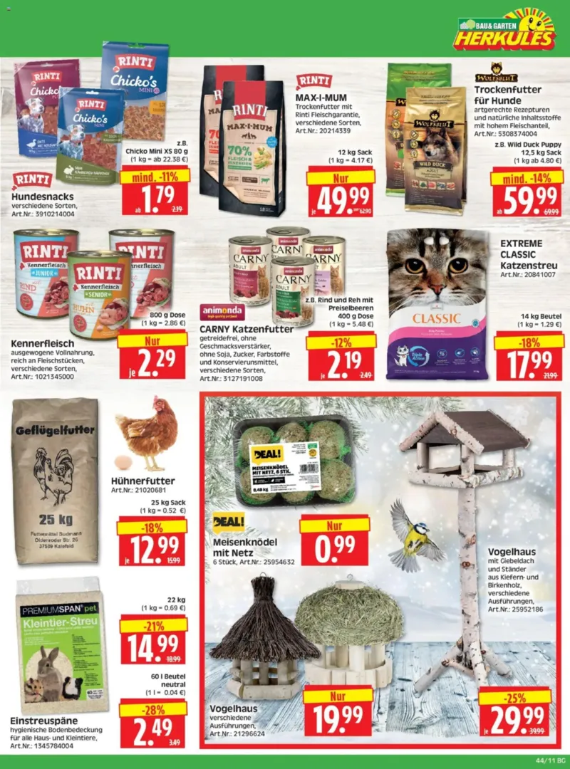 Herkules Baumarkt Prospekt vom 26.10.2026, Seite 11