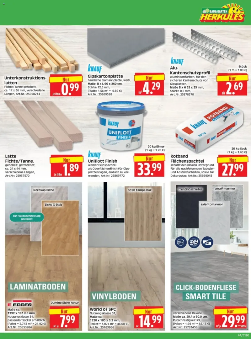 Herkules Baumarkt Prospekt vom 26.10.2026, Seite 7