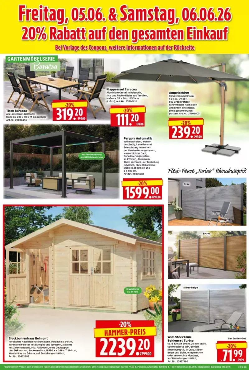 Herkules Baumarkt Prospekt vom 01.06.2026, Seite 6
