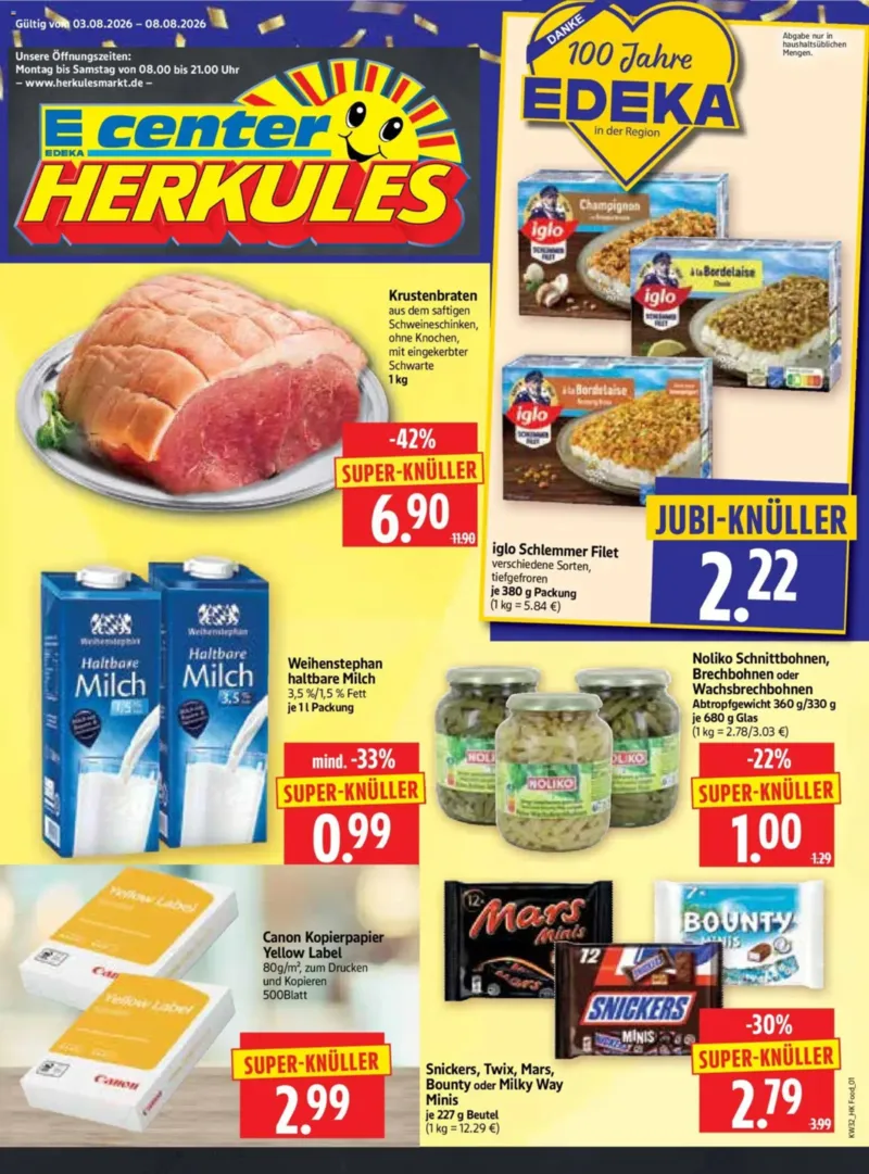 Herkules Prospekt vom 03.08.2026, Seite 1