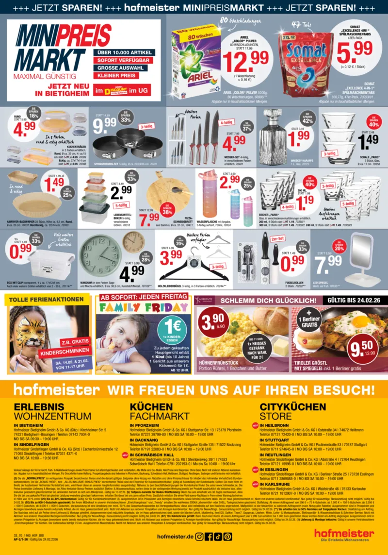 Hofmeister Prospekt vom 10.02.2026, Seite 14