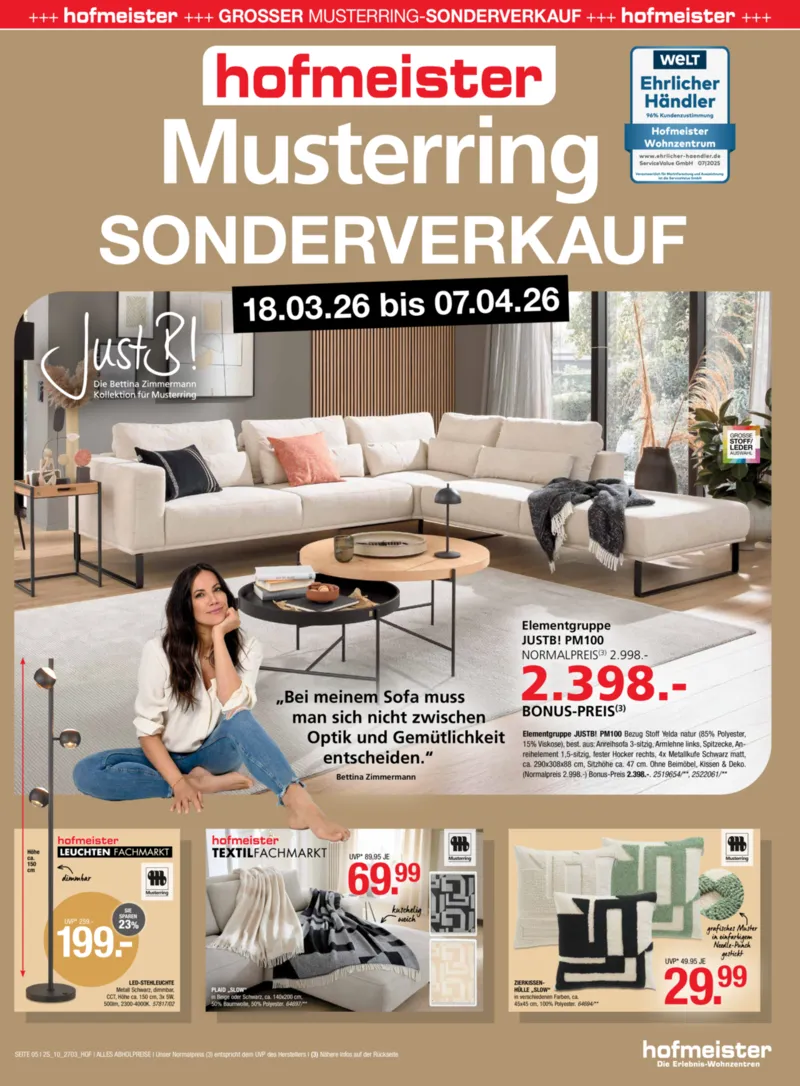 Hofmeister Prospekt vom 24.03.2026, Seite 5