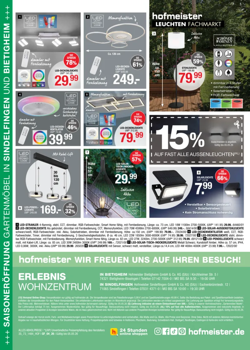 Hofmeister Prospekt vom 08.04.2026, Seite 38