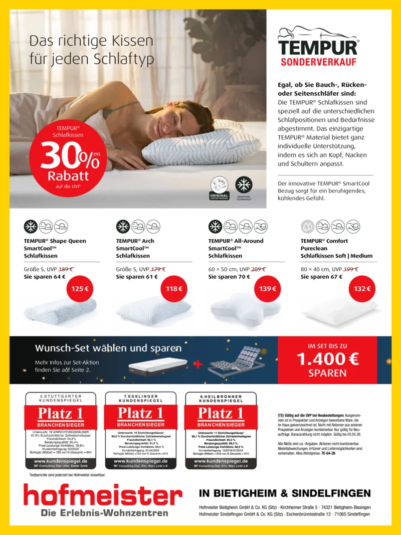 Hofmeister Prospekt vom 08.04.2026, Seite 14