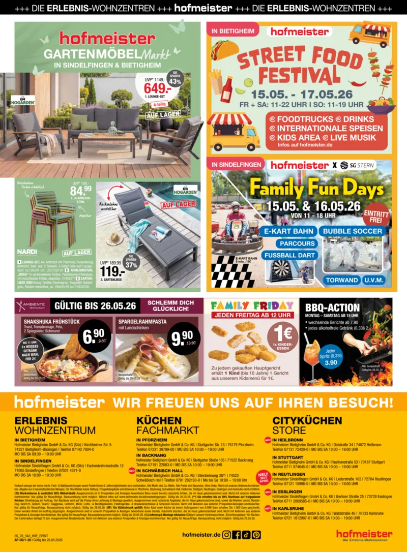 Hofmeister Prospekt vom 05.05.2026, Seite 18