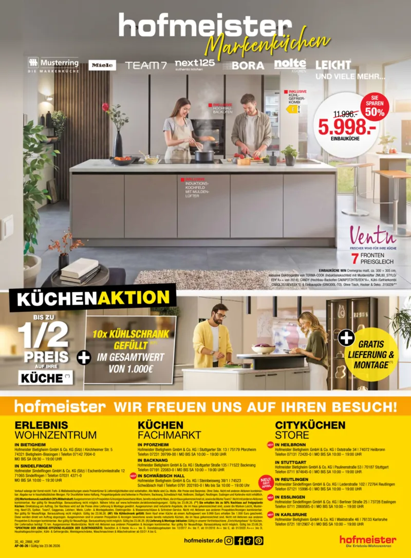 Hofmeister Prospekt vom 02.06.2026, Seite 18