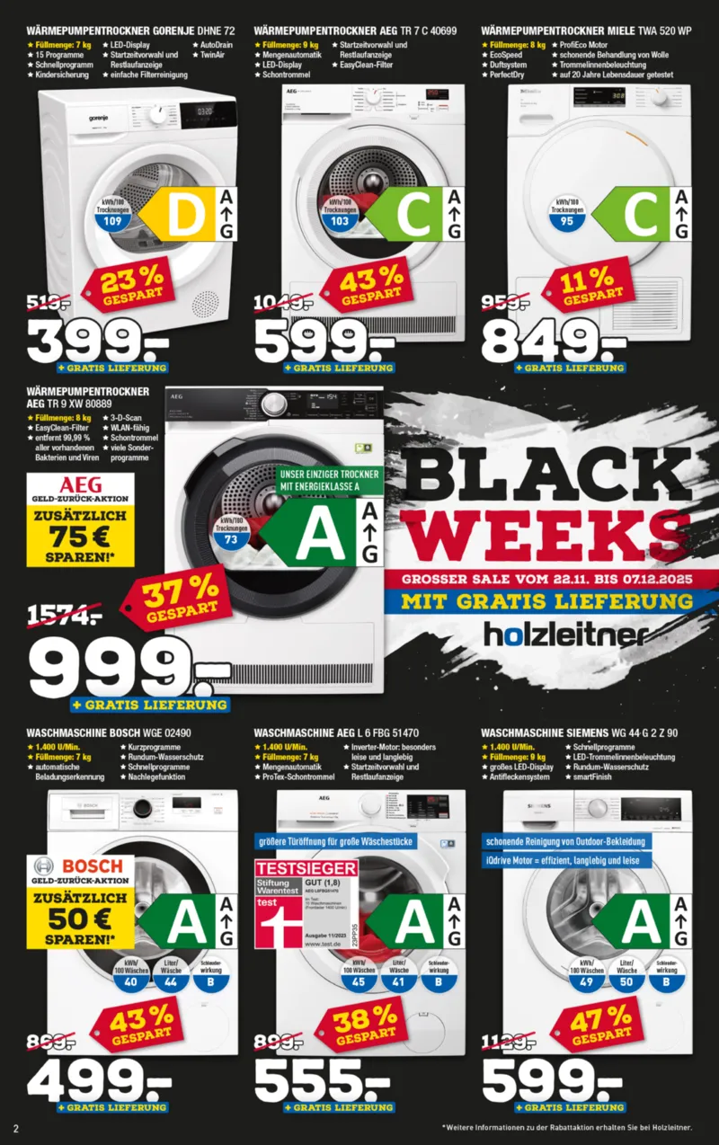 holzleitner Prospekt vom 22.11.2025, Seite 2