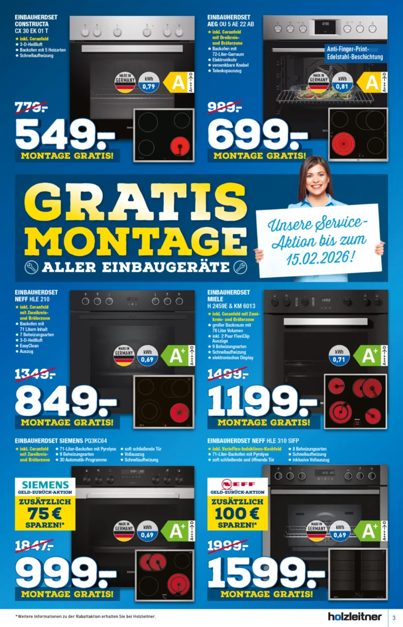 holzleitner Prospekt vom 24.01.2026, Seite 3