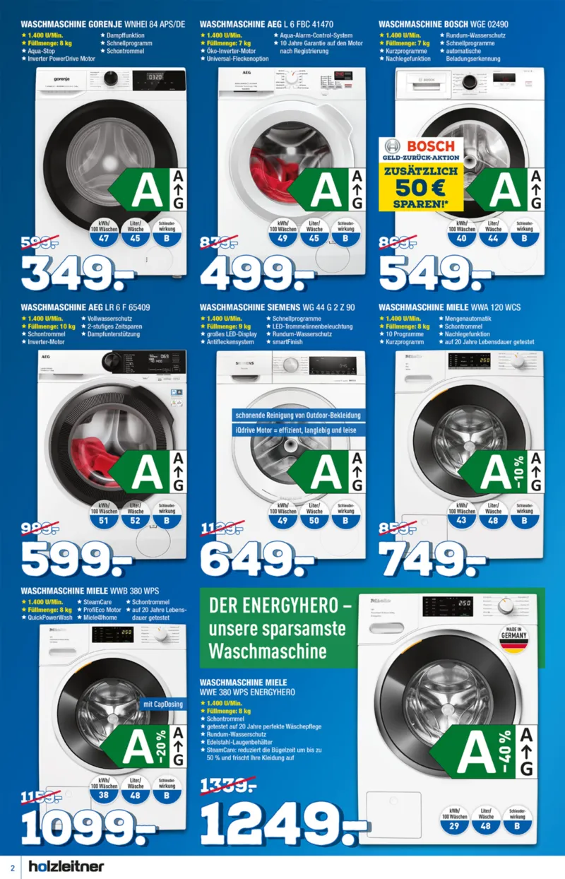 holzleitner Prospekt vom 16.02.2026, Seite 2