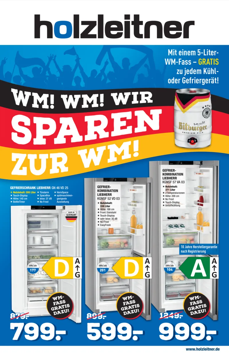holzleitner Prospekt vom 01.06.2026, Seite 1