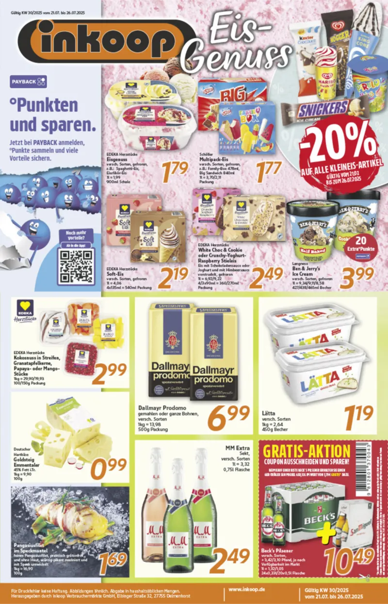 inkoop Prospekt vom 21.07.2025, Seite 1
