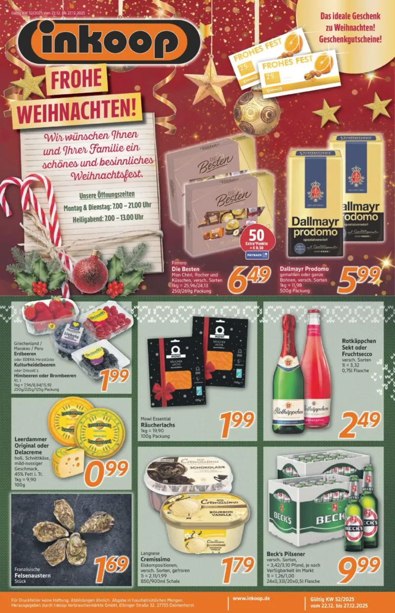 inkoop Prospekt vom 22.12.2025, Seite 1