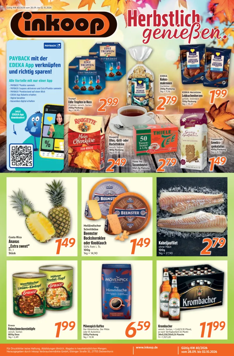 inkoop Prospekt vom 28.09.2026, Seite 1