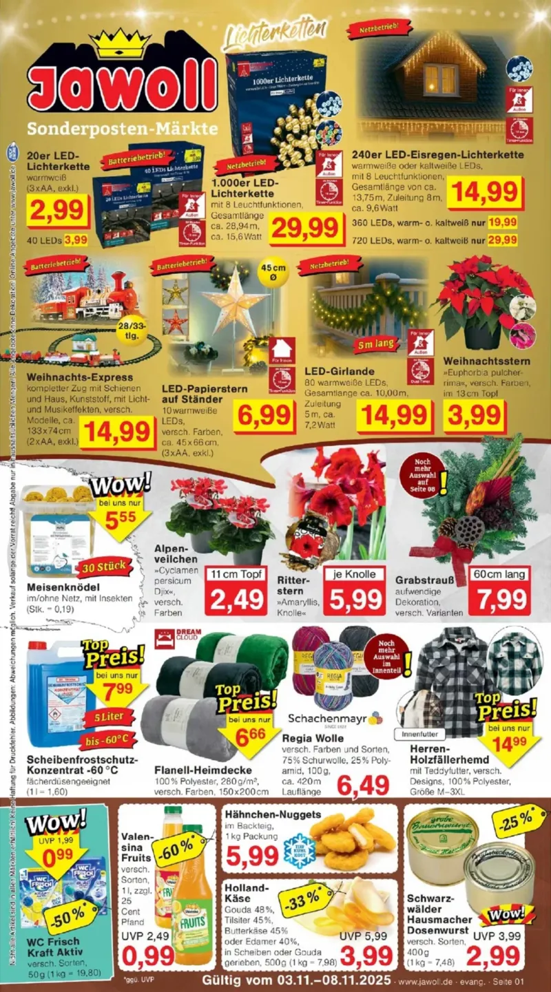 Jawoll Prospekt vom 03.11.2025, Seite 1