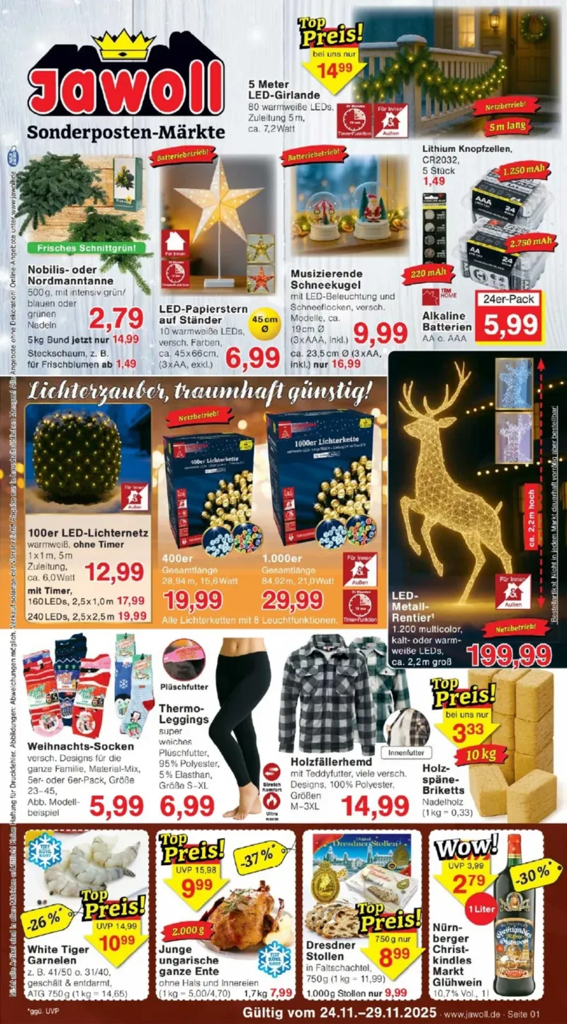 Jawoll Prospekt vom 24.11.2025, Seite 1