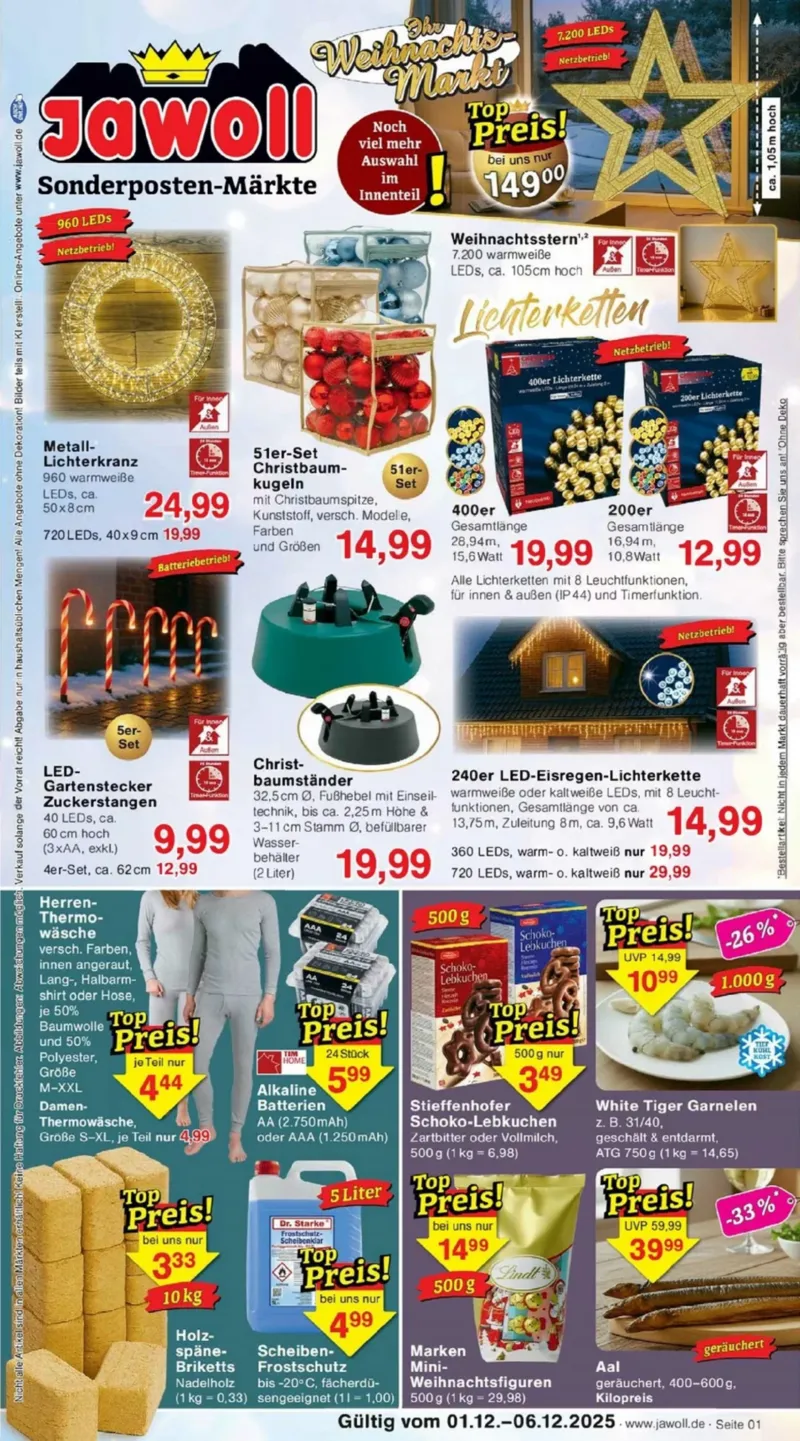 Jawoll Prospekt vom 01.12.2025, Seite 1