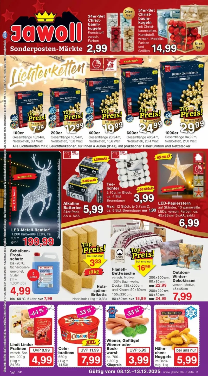 Jawoll Prospekt vom 08.12.2025, Seite 1