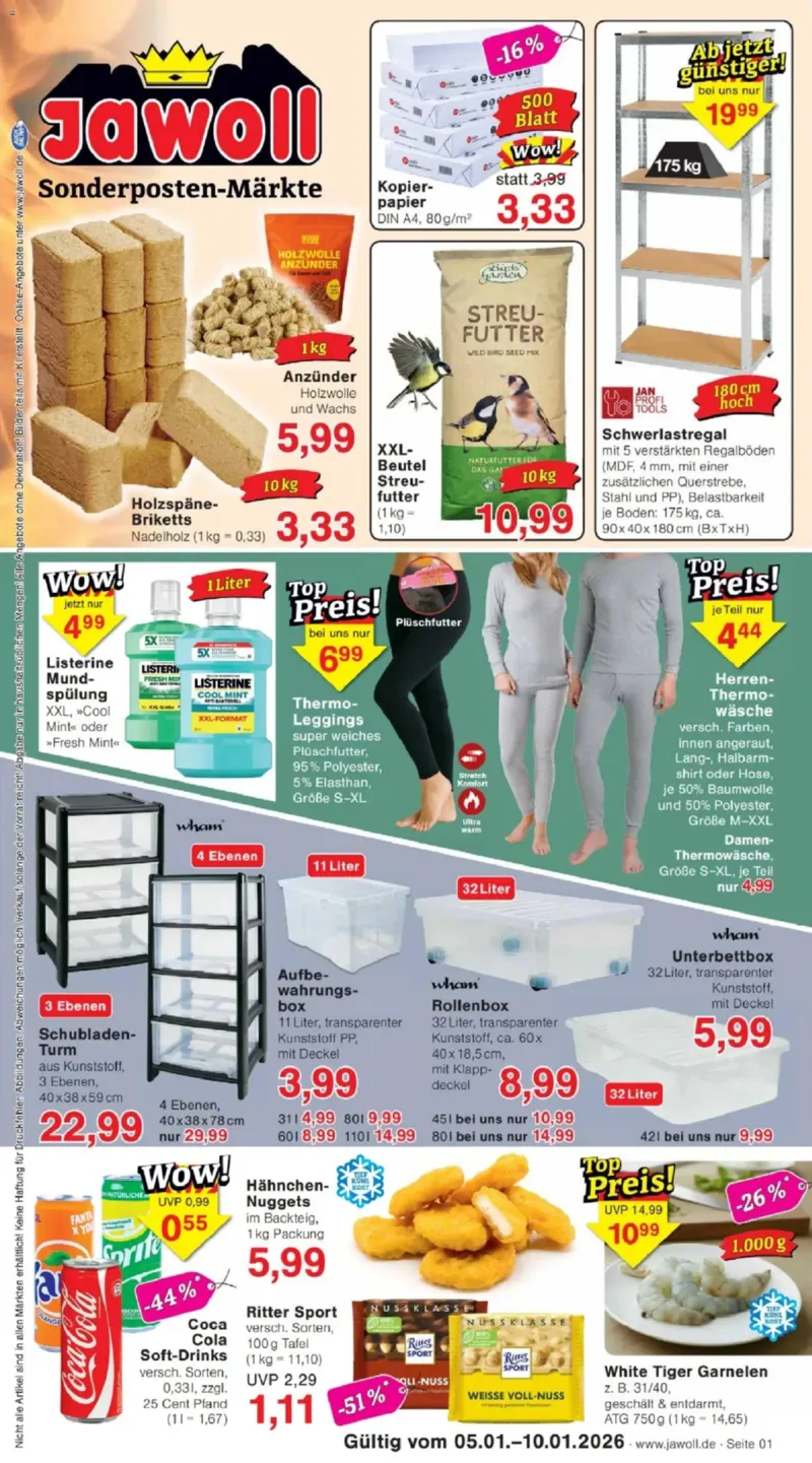 Jawoll Prospekt vom 05.01.2026, Seite 1