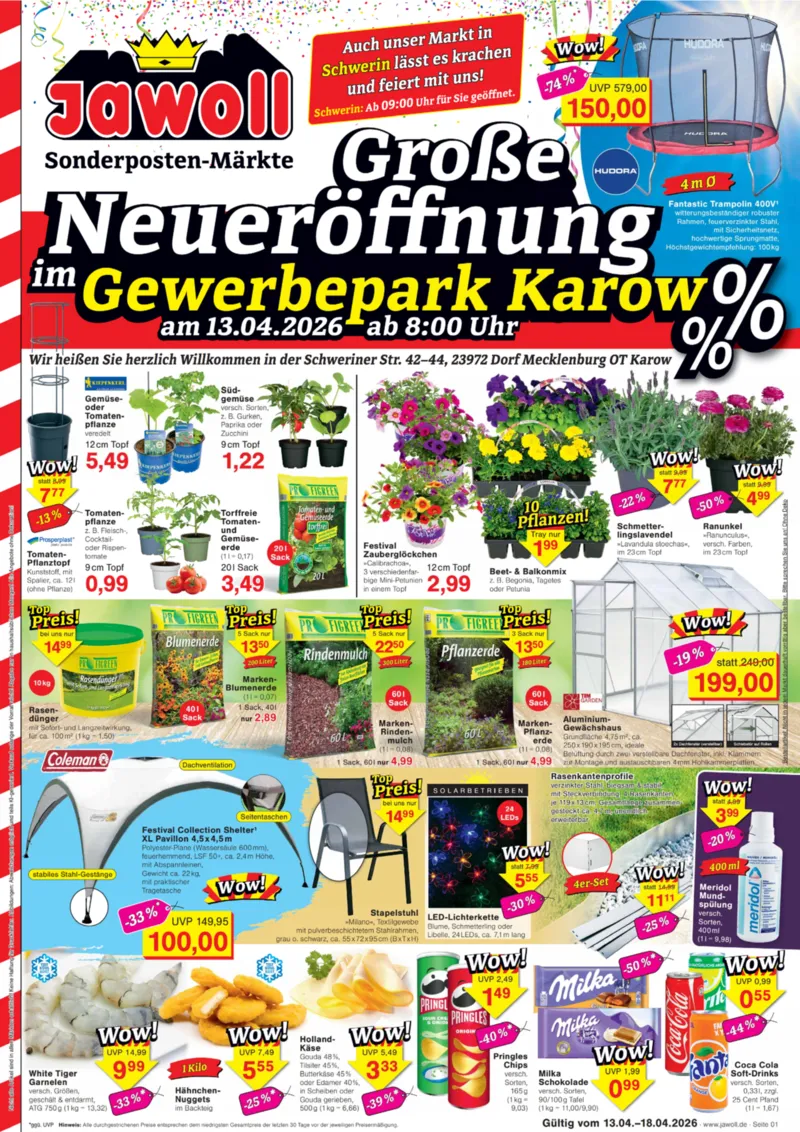 Jawoll Prospekt vom 13.04.2026, Seite 1