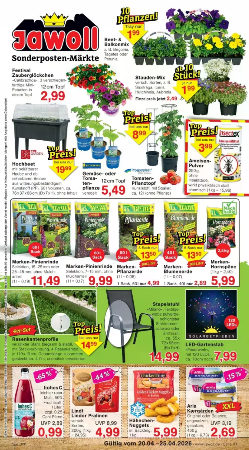 Jawoll Prospekt vom 20.04.2026, Seite 1