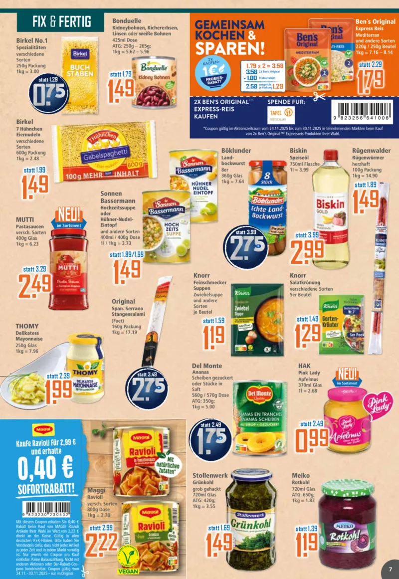 K+K Prospekt vom 24.11.2025, Seite 7