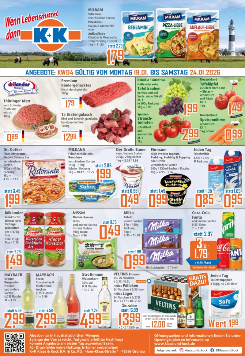 K+K Prospekt vom 19.01.2026, Seite 1