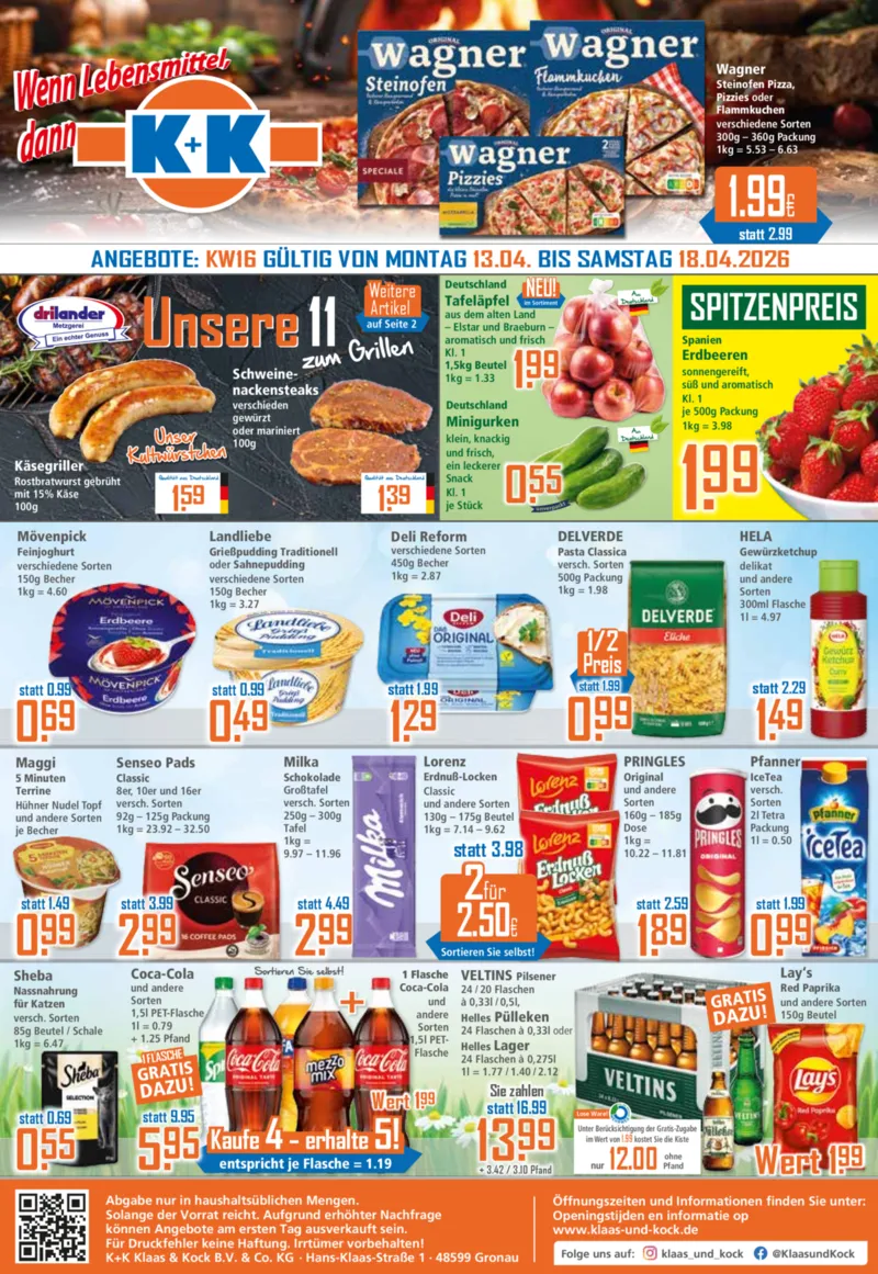 K+K Prospekt vom 13.04.2026, Seite 1