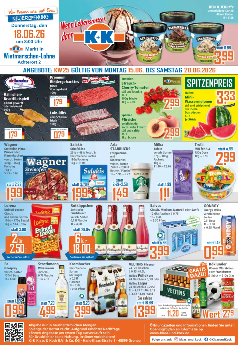 K+K Prospekt vom 15.06.2026, Seite 1