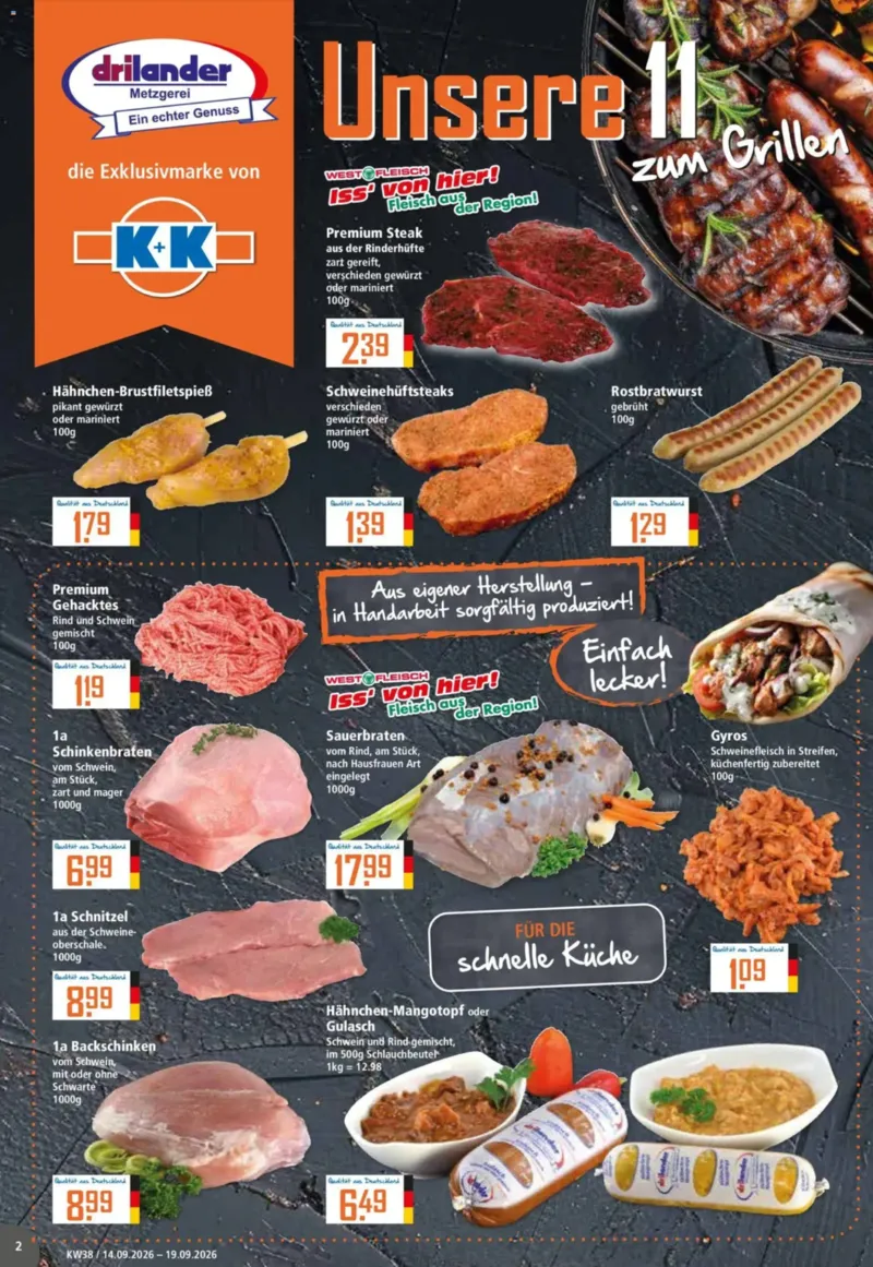 K+K Prospekt vom 14.09.2026, Seite 2