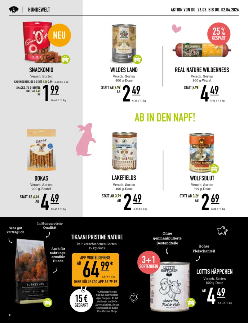 Kölle Zoo Prospekt vom 26.03.2026, Seite 8