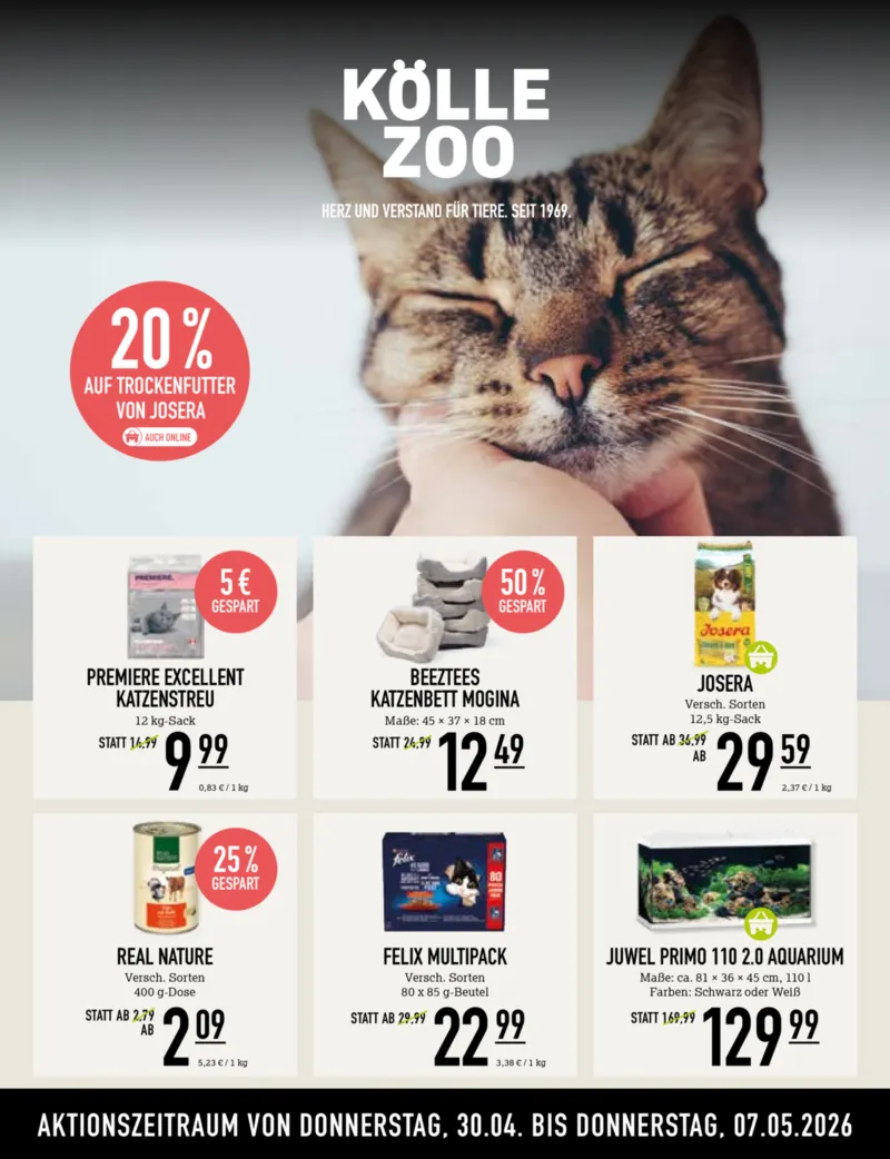 Kölle Zoo Prospekt vom 30.04.2026, Seite 1