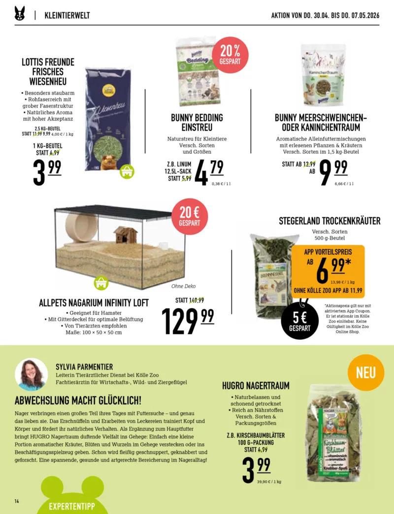 Kölle Zoo Prospekt vom 30.04.2026, Seite 14