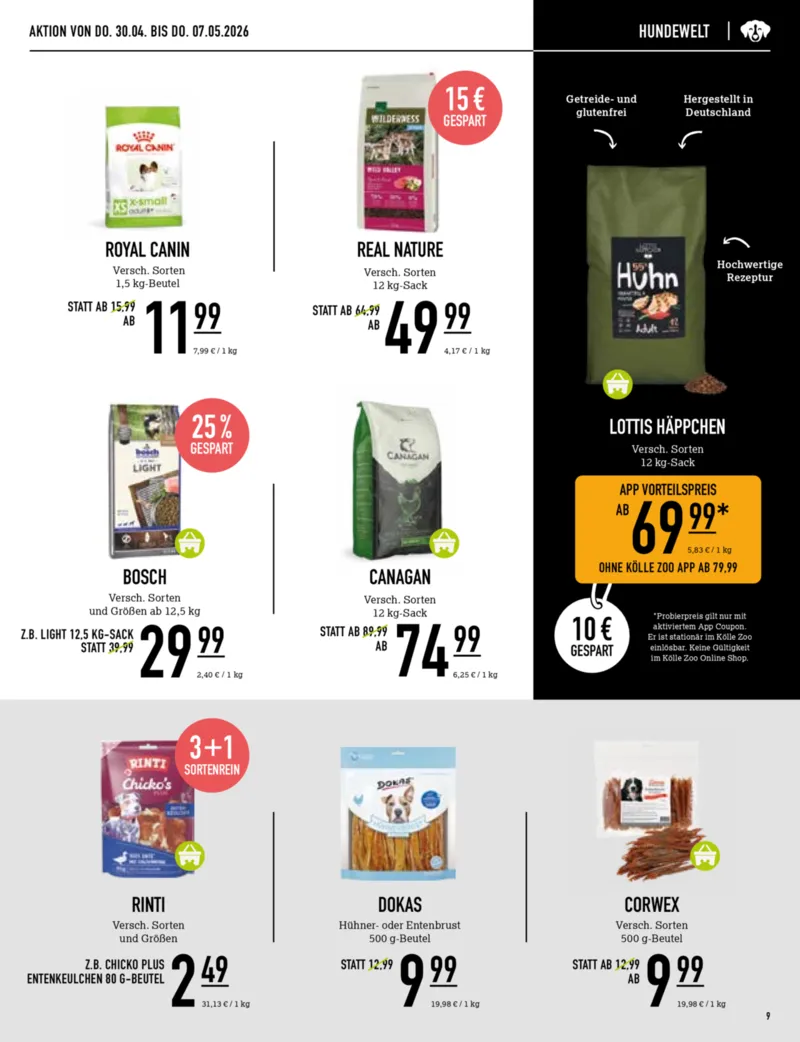 Kölle Zoo Prospekt vom 30.04.2026, Seite 9