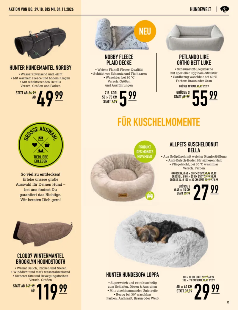 Kölle Zoo Prospekt vom 29.10.2026, Seite 13