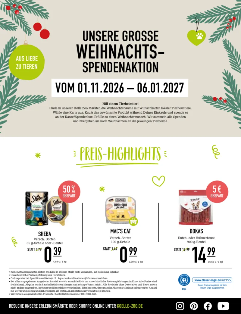 Kölle Zoo Prospekt vom 29.10.2026, Seite 20