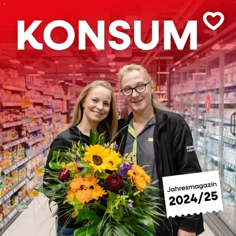 KONSUM Leipzig Prospekt vom 28.02.2025, Seite 1