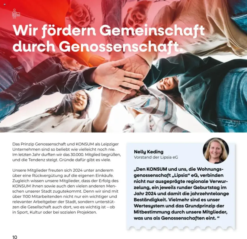 KONSUM Leipzig Prospekt vom 28.02.2025, Seite 10