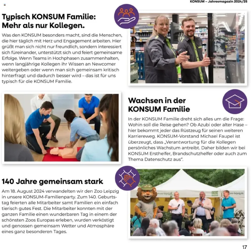 KONSUM Leipzig Prospekt vom 28.02.2025, Seite 17