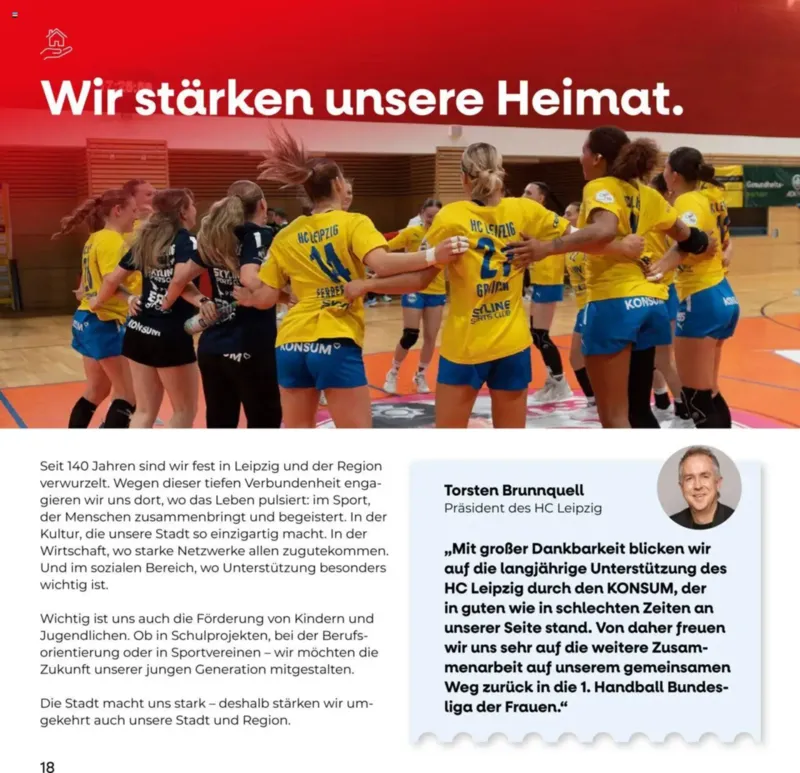KONSUM Leipzig Prospekt vom 28.02.2025, Seite 18