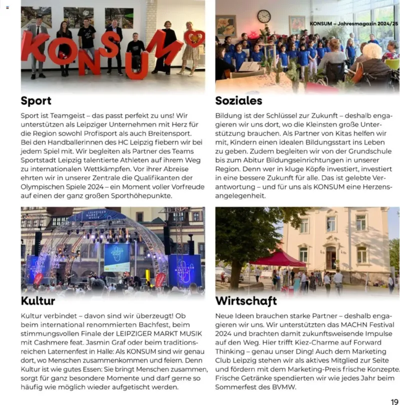 KONSUM Leipzig Prospekt vom 28.02.2025, Seite 19