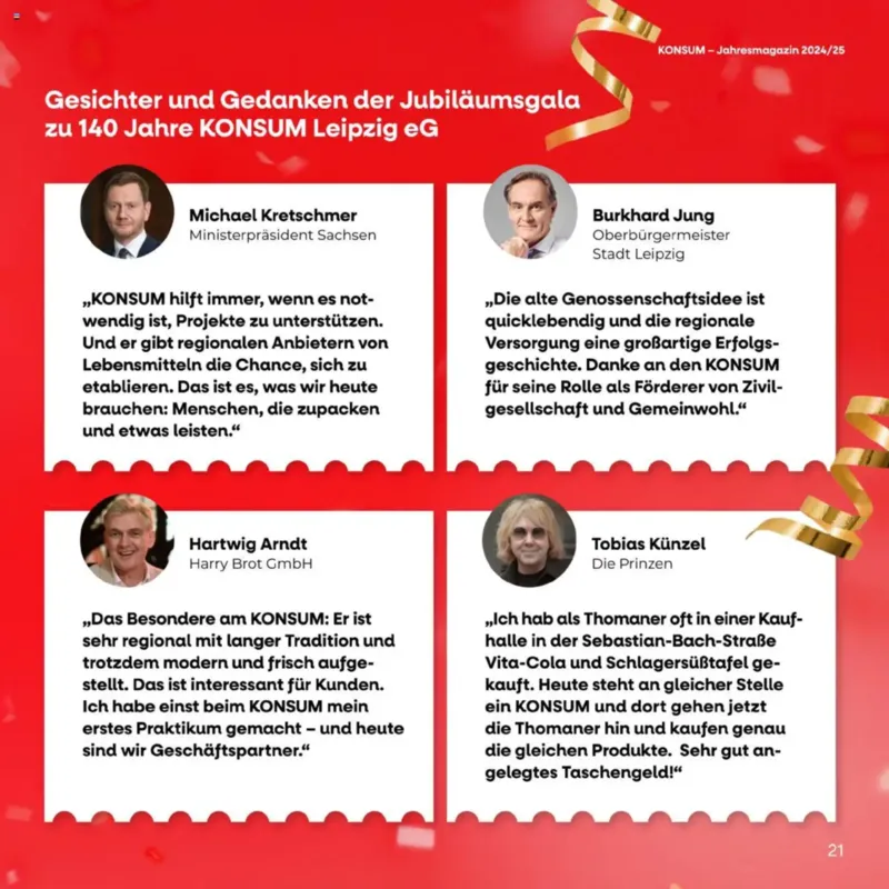 KONSUM Leipzig Prospekt vom 28.02.2025, Seite 21
