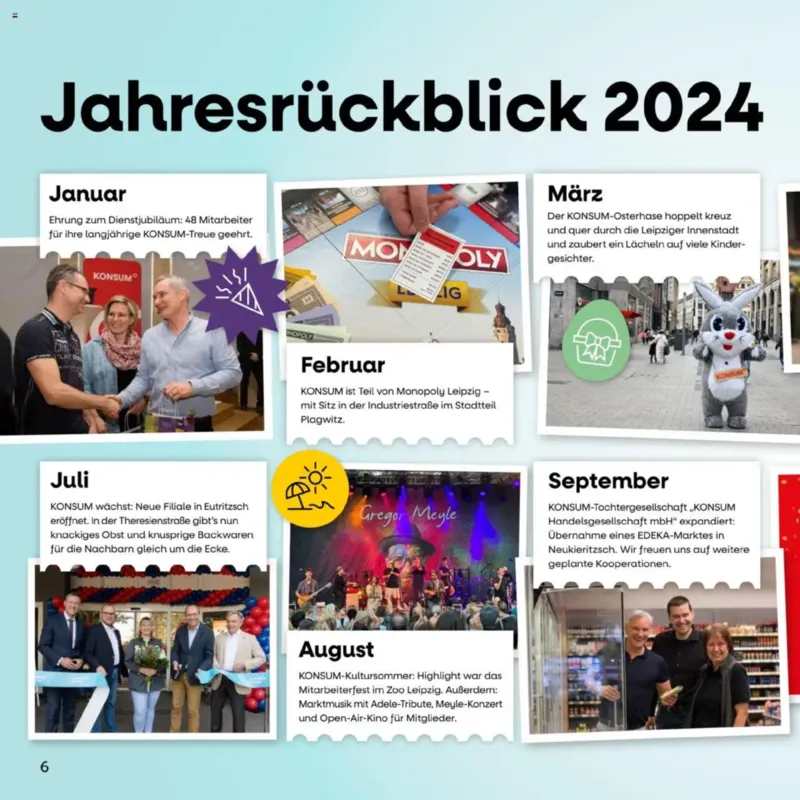 KONSUM Leipzig Prospekt vom 28.02.2025, Seite 6