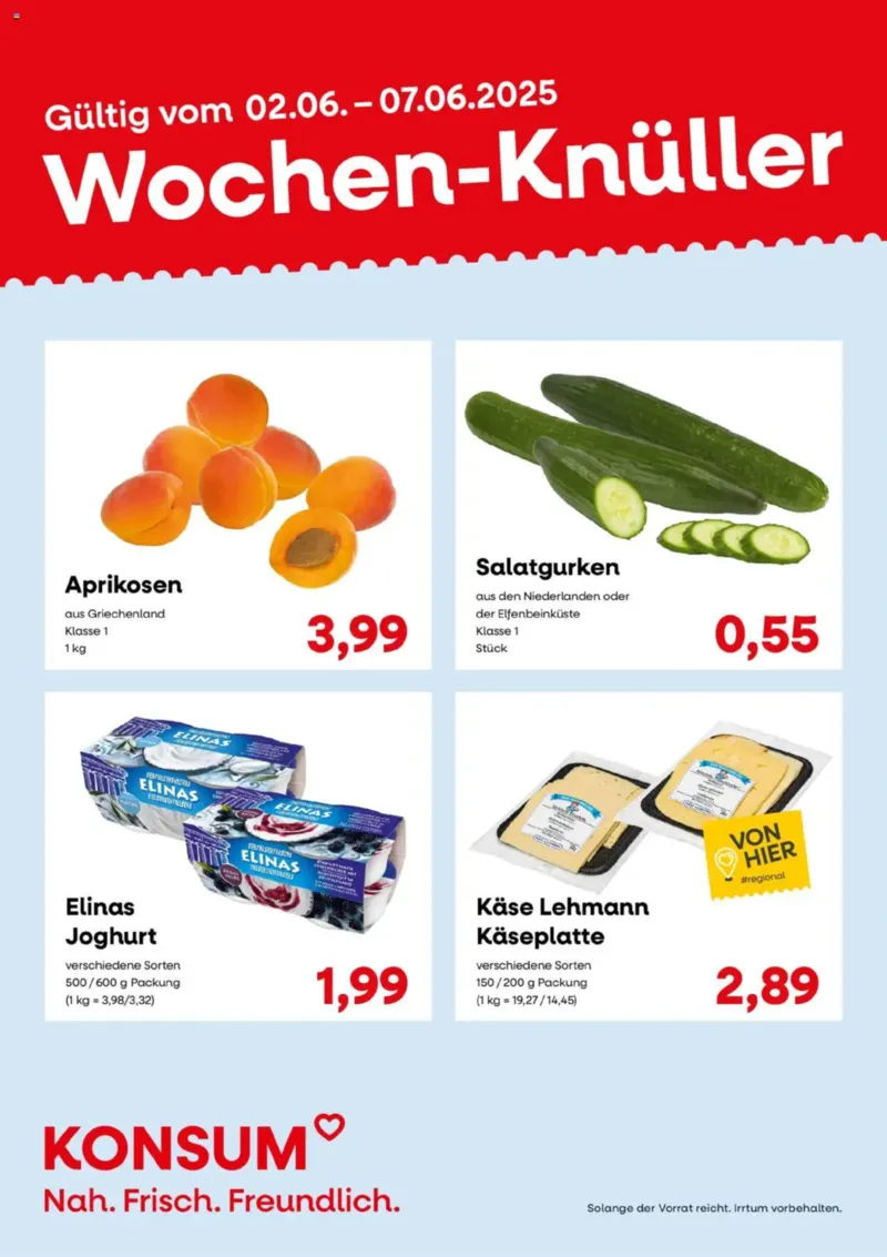 KONSUM Leipzig Prospekt vom 02.06.2025, Seite 2
