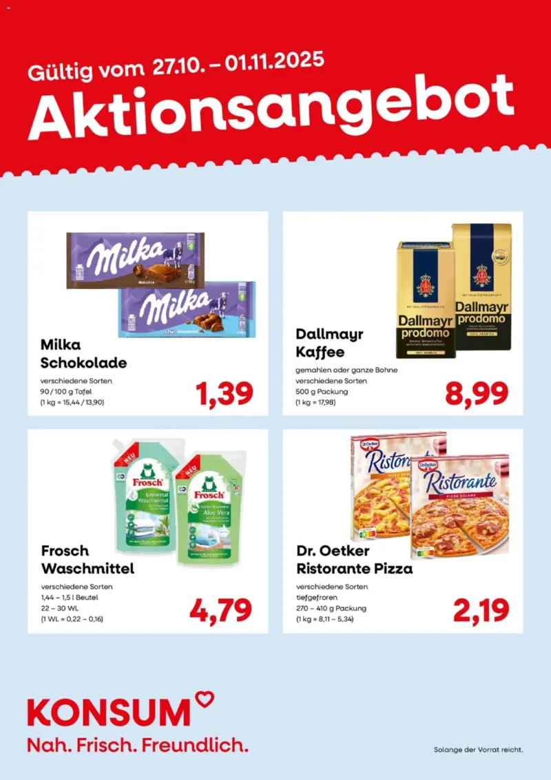 KONSUM Leipzig Prospekt vom 27.10.2025, Seite 2