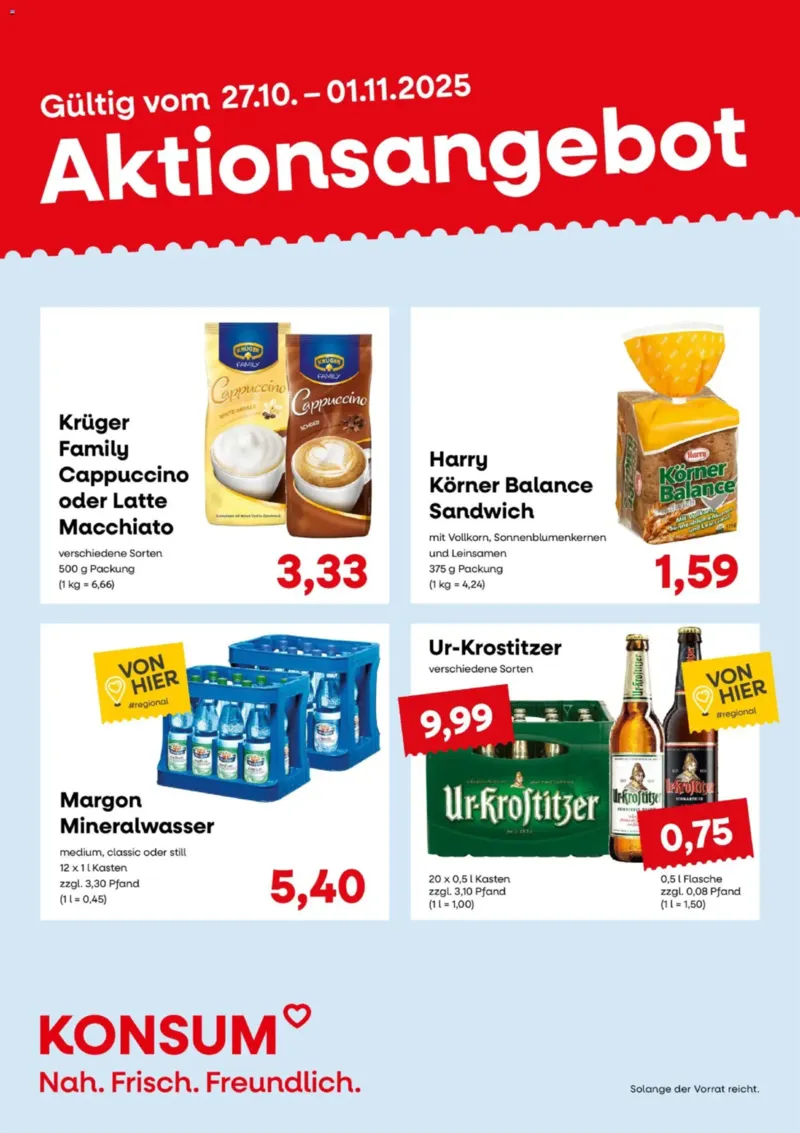 KONSUM Leipzig Prospekt vom 27.10.2025, Seite 4